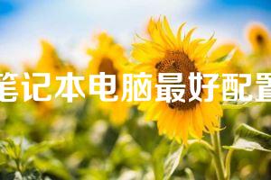 笔记本电脑最好配置