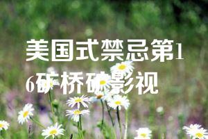 美国式禁忌第16矿桥矿影视