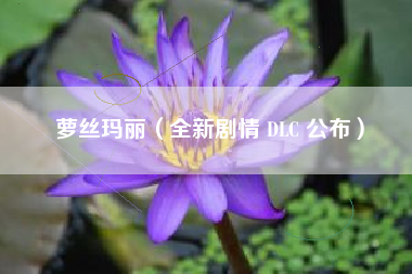 萝丝玛丽（全新剧情 DLC 公布）