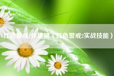 红色警戒2快捷键（红色警戒2实战技能）