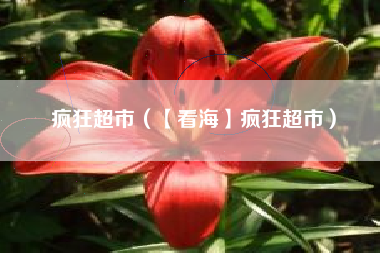 疯狂超市（【看海】疯狂超市）