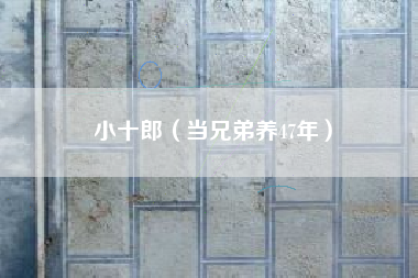 小十郎（当兄弟养47年）