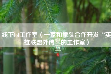线下lol工作室（一家和拳头合作开发“英雄联盟外传”的工作室）