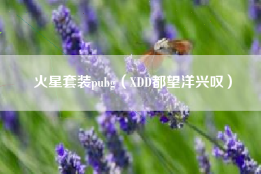 火星套装pubg（XDD都望洋兴叹）