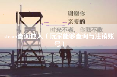 steam查询他人（玩家能够查询与注销账号）