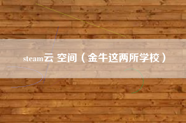 steam云 空间（金牛这两所学校）