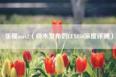 乐视max2（尚未发布的LEX850深度评测）