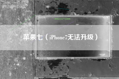 苹果七（iPhone7无法升级）