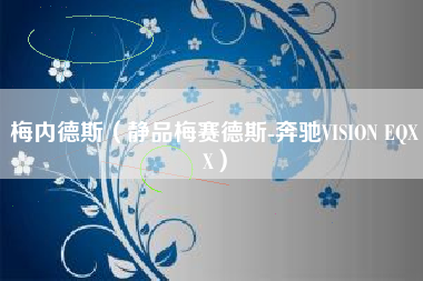 梅内德斯（静品梅赛德斯-奔驰VISION EQXX）