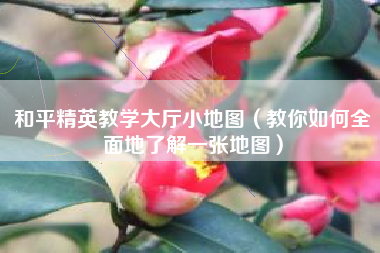 和平精英教学大厅小地图（教你如何全面地了解一张地图）