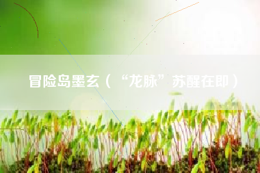 冒险岛墨玄（“龙脉”苏醒在即）
