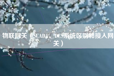 物联网关（SCADA、DCS系统区别和接入网关）