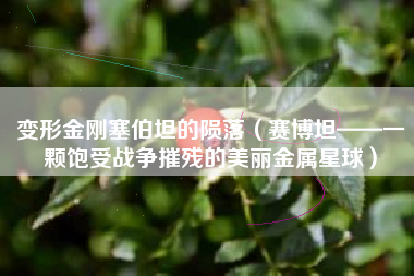 变形金刚塞伯坦的陨落（赛博坦——一颗饱受战争摧残的美丽金属星球）