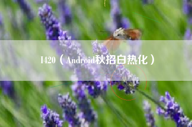 I420（Android秋招白热化）