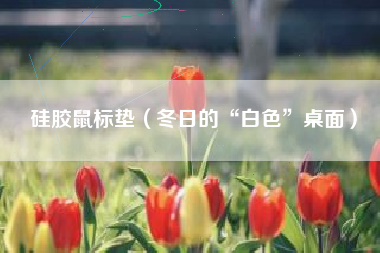硅胶鼠标垫（冬日的“白色”桌面）