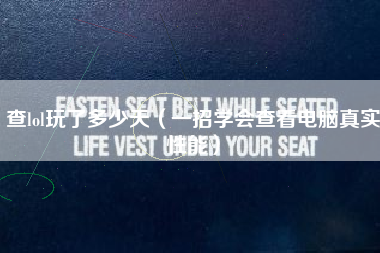 查lol玩了多少天（一招学会查看电脑真实性能）
