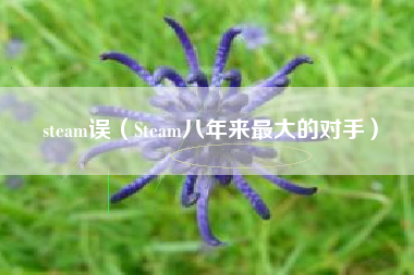 steam误（Steam八年来最大的对手）