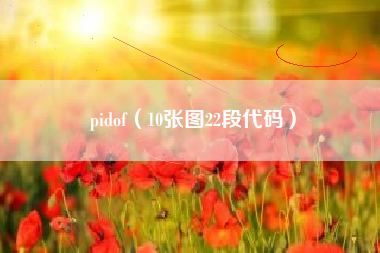 pidof（10张图22段代码）