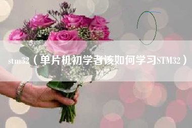 stm32（单片机初学者该如何学习STM32）