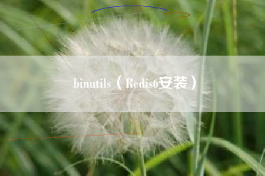 binutils（Redis6安装）