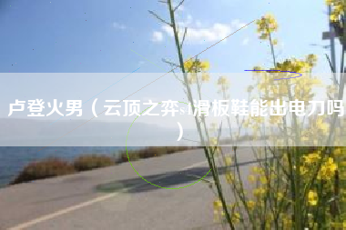 卢登火男（云顶之弈s4滑板鞋能出电刀吗）