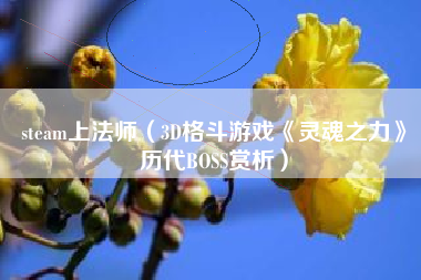 steam上法师（3D格斗游戏《灵魂之力》历代BOSS赏析）