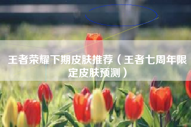 王者荣耀下期皮肤推荐（王者七周年限定皮肤预测）
