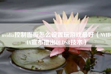 nvidia控制面板怎么设置玩游戏最好（NVIDIA宣布推出DLDSR技术）