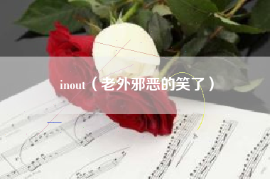 inout（老外邪恶的笑了）
