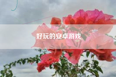 好玩的安卓游戏