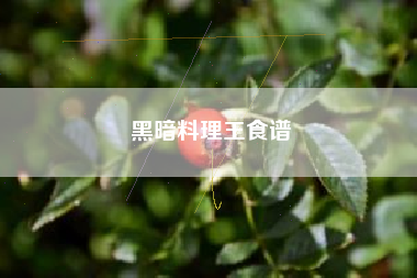 黑暗料理王食谱