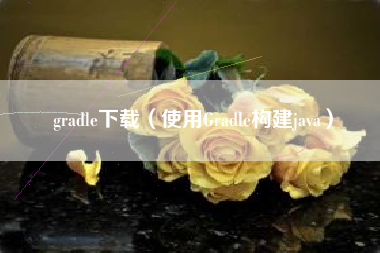 gradle下载（使用Gradle构建java）