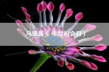 马瑞新（ 牛女相会日）