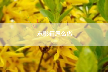 末影箱怎么做