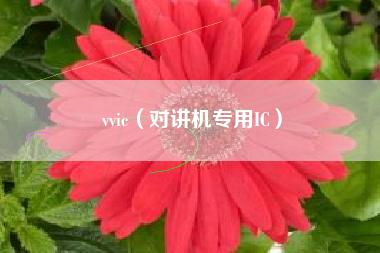 vvic（对讲机专用IC）