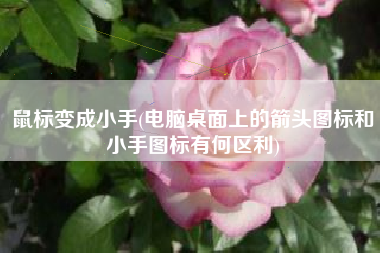 鼠标变成小手(电脑桌面上的箭头图标和小手图标有何区利)