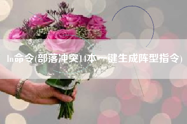 ln命令(部落冲突14本一键生成阵型指令) ln命令(部落冲突14本一键生成阵型指令)