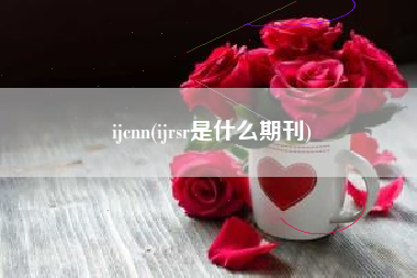 ijcnn(ijrsr是什么期刊)