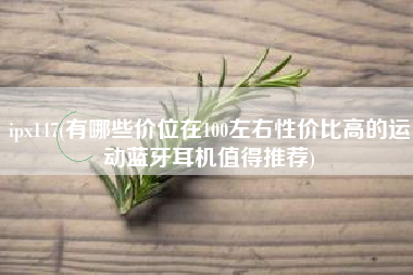 ipx147(有哪些价位在100左右性价比高的运动蓝牙耳机值得推荐)