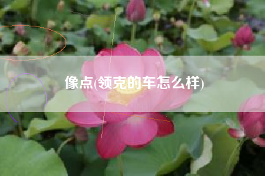 像点(领克的车怎么样)