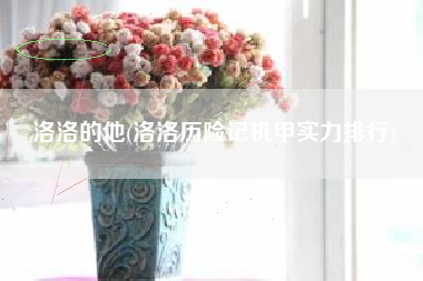 洛洛的他(洛洛历险记机甲实力排行)