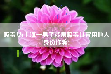 吸毒女(上海一男子涉嫌吸毒并冒用他人身份诈骗)