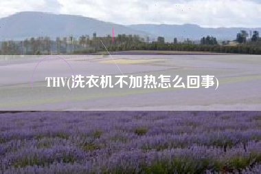 THV(洗衣机不加热怎么回事)