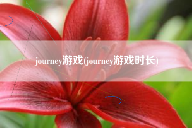 journey游戏(journey游戏时长)