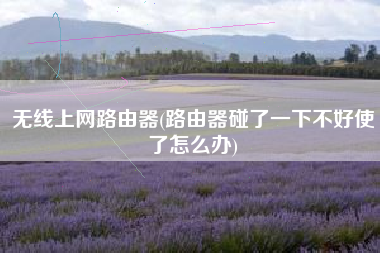 无线上网路由器(路由器碰了一下不好使了怎么办)