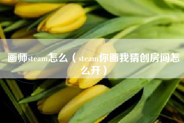 画师steam怎么（steam你画我猜创房间怎么开）