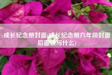 成长纪念册封面(成长纪念册六年级封面后面该写什么)