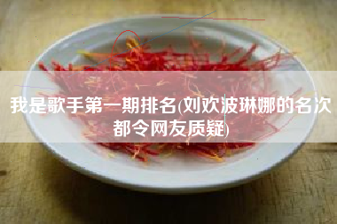 我是歌手第一期排名(刘欢波琳娜的名次都令网友质疑)