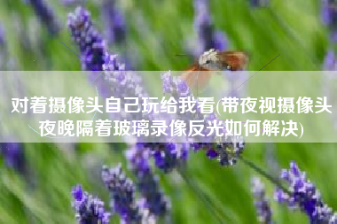 对着摄像头自己玩给我看(带夜视摄像头夜晚隔着玻璃录像反光如何解决)