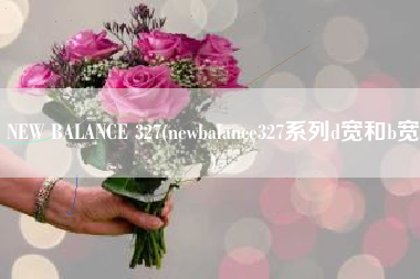 NEW BALANCE 327(newbalance327系列d宽和b宽)